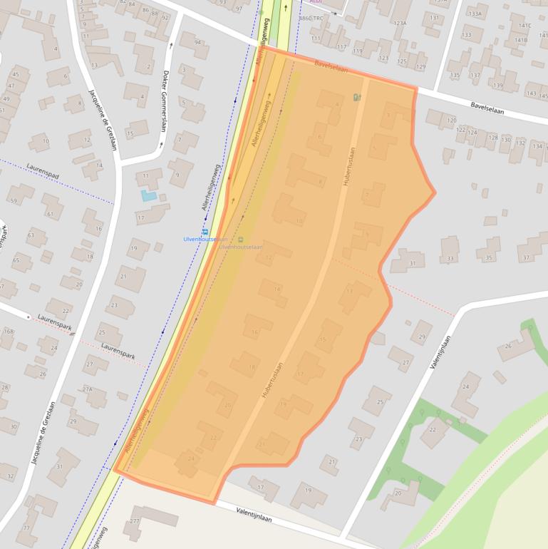 Kaart van postcodegebied 4834SH.