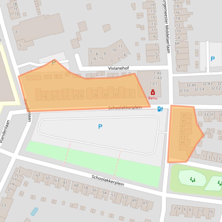 Kaart van postcodegebied 4835EH.