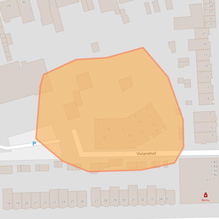 Kaart van postcodegebied 4835EN.