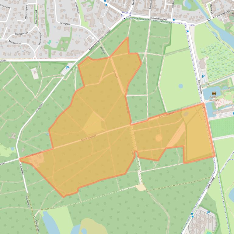 Kaart van postcodegebied 4836AL.