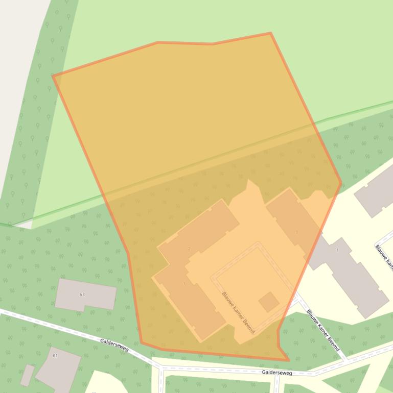 Kaart van postcodegebied 4836CC.