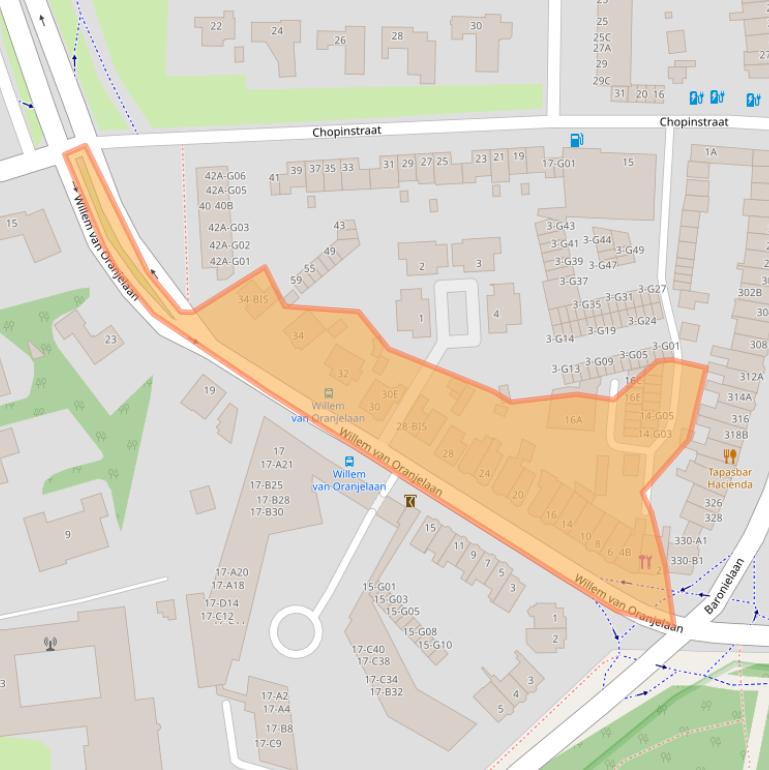 Kaart van postcodegebied 4837AK.