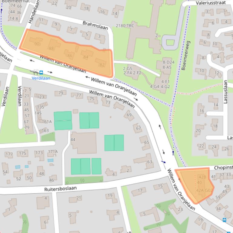 Kaart van postcodegebied 4837AL.