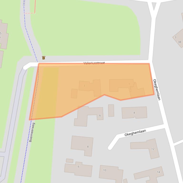 Kaart van postcodegebied 4837AN.