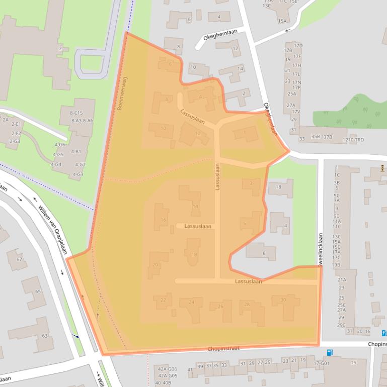 Kaart van postcodegebied 4837AW.