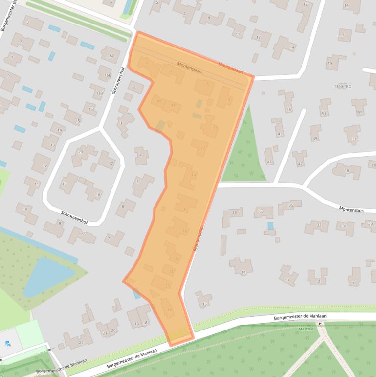 Kaart van postcodegebied 4837CG.