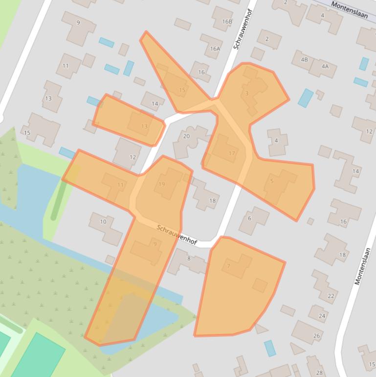 Kaart van postcodegebied 4837CW.