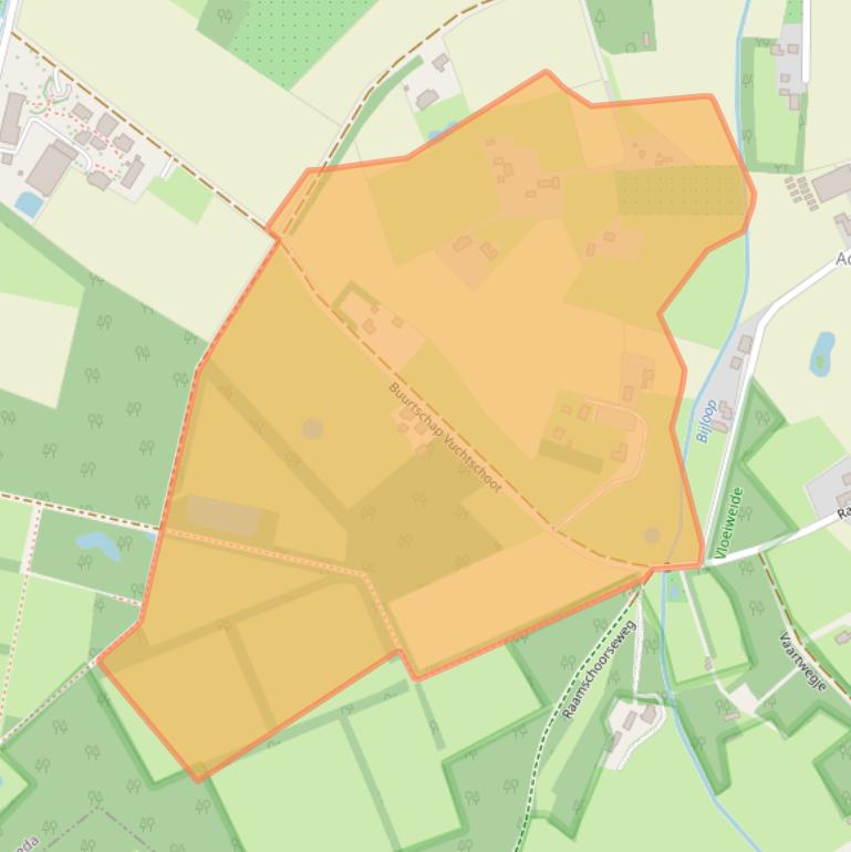 Kaart van postcodegebied 4838GE.