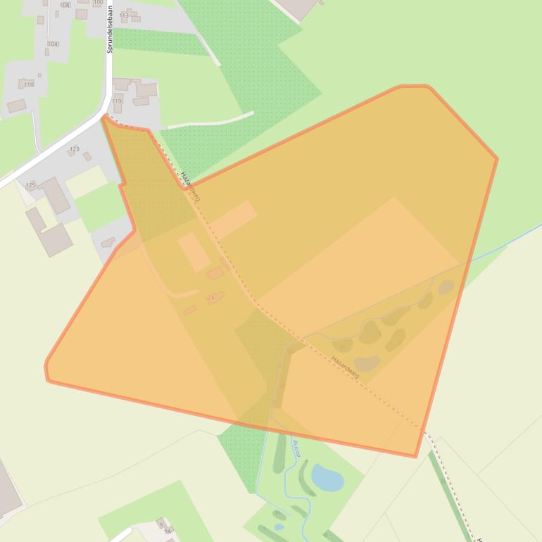 Kaart van postcodegebied 4838GH.