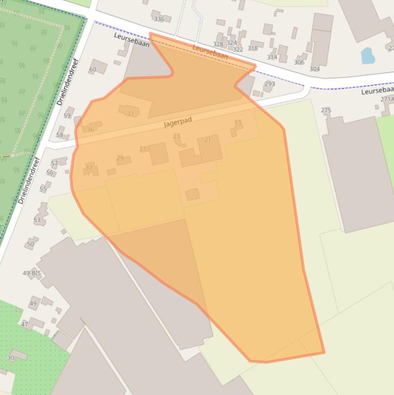 Kaart van postcodegebied 4839AK.