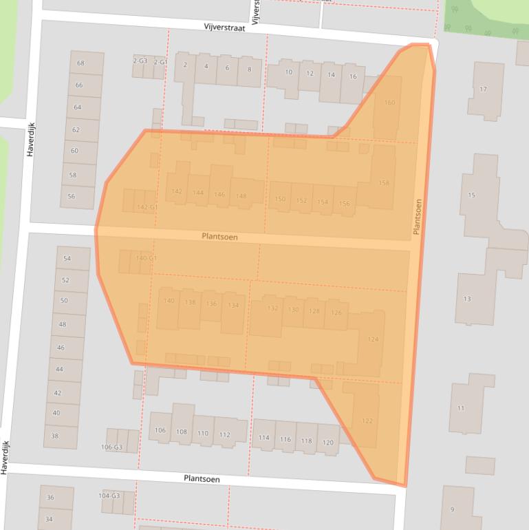 Kaart van postcodegebied 4841AZ.
