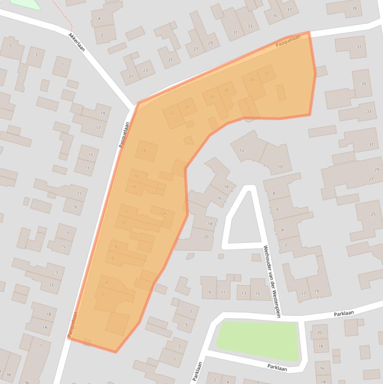 Kaart van postcodegebied 4841GR.