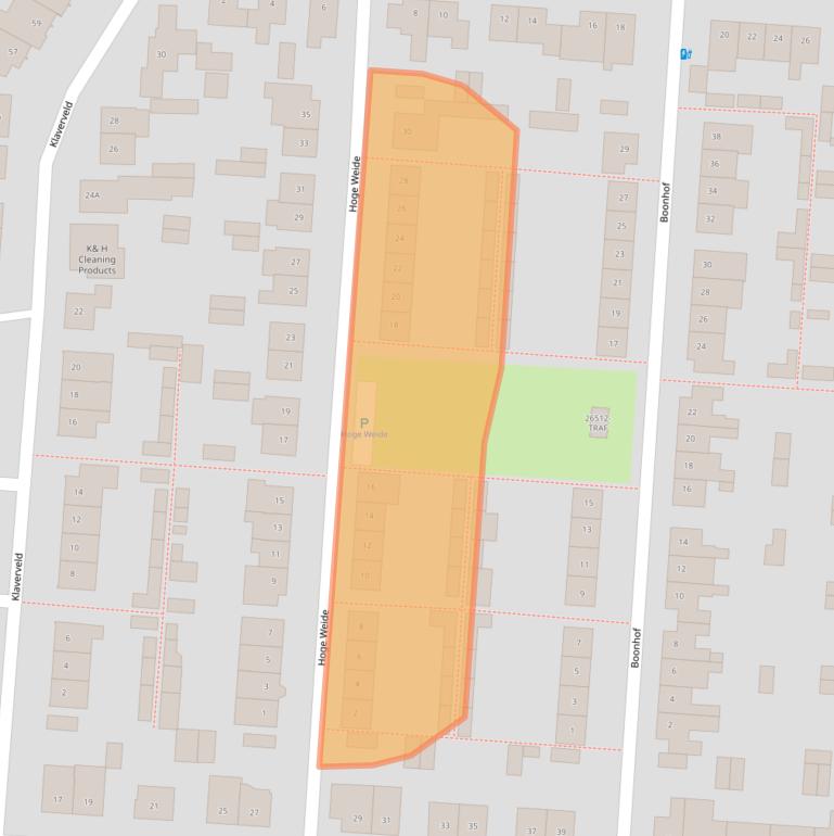 Kaart van postcodegebied 4841RH.