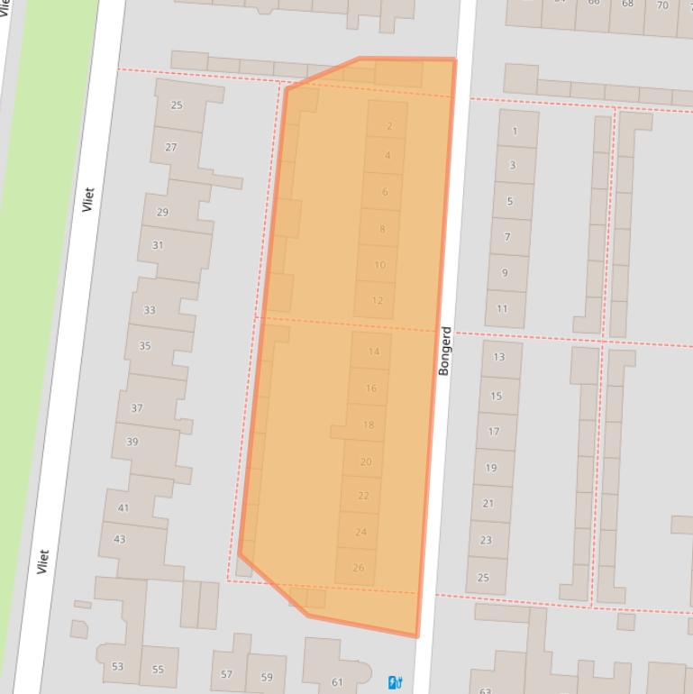 Kaart van postcodegebied 4841SG.