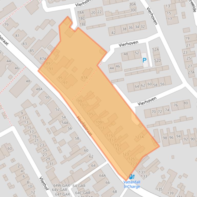 Kaart van postcodegebied 4844CC.