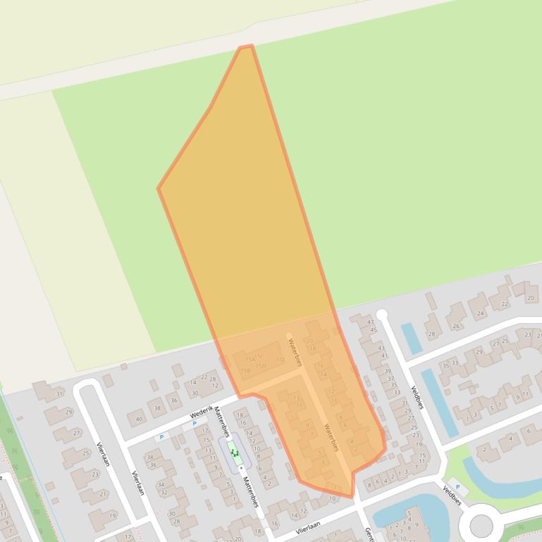 Kaart van postcodegebied 4844HJ.