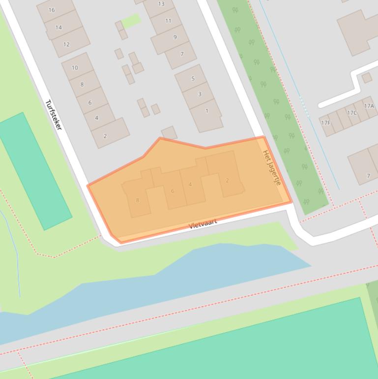 Kaart van postcodegebied 4844HV.