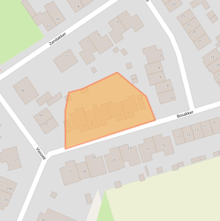 Kaart van postcodegebied 4845EM.