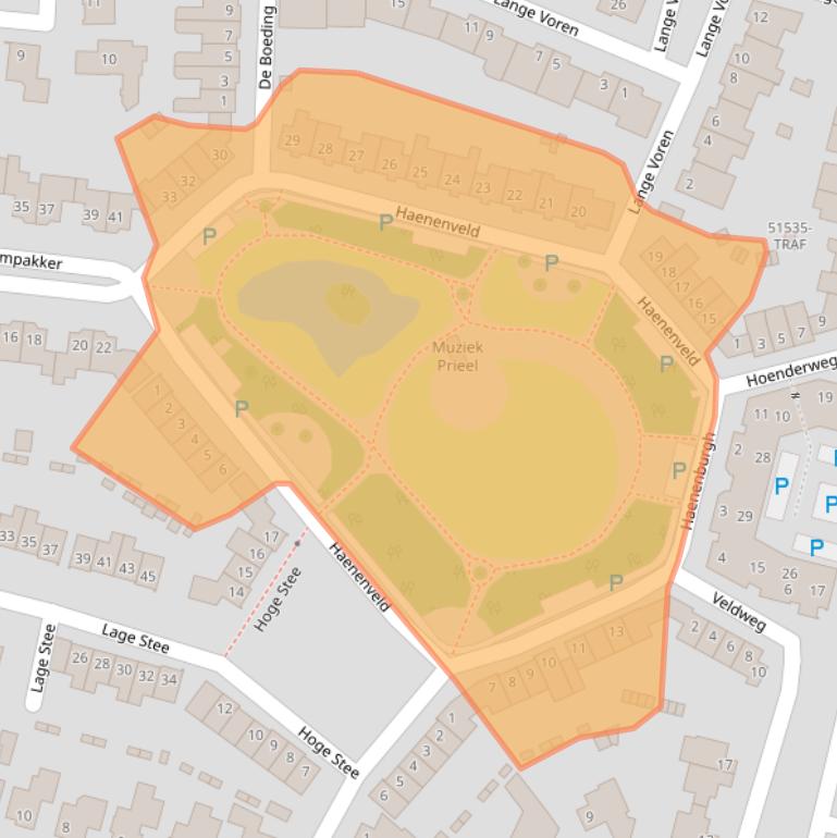 Kaart van postcodegebied 4847BD.