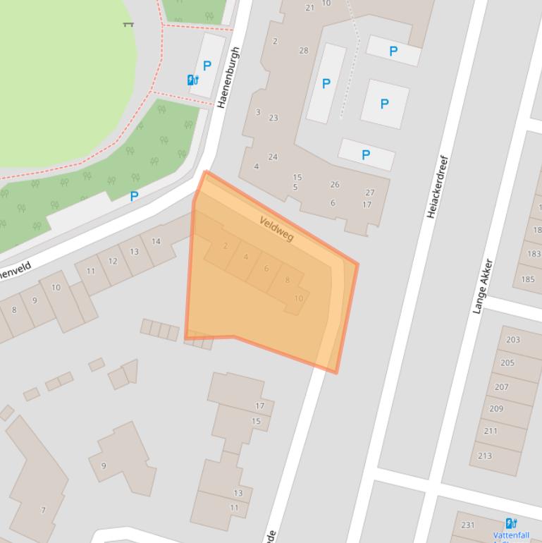 Kaart van postcodegebied 4847BL.