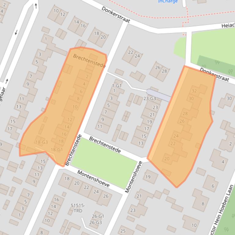 Kaart van postcodegebied 4847EG.