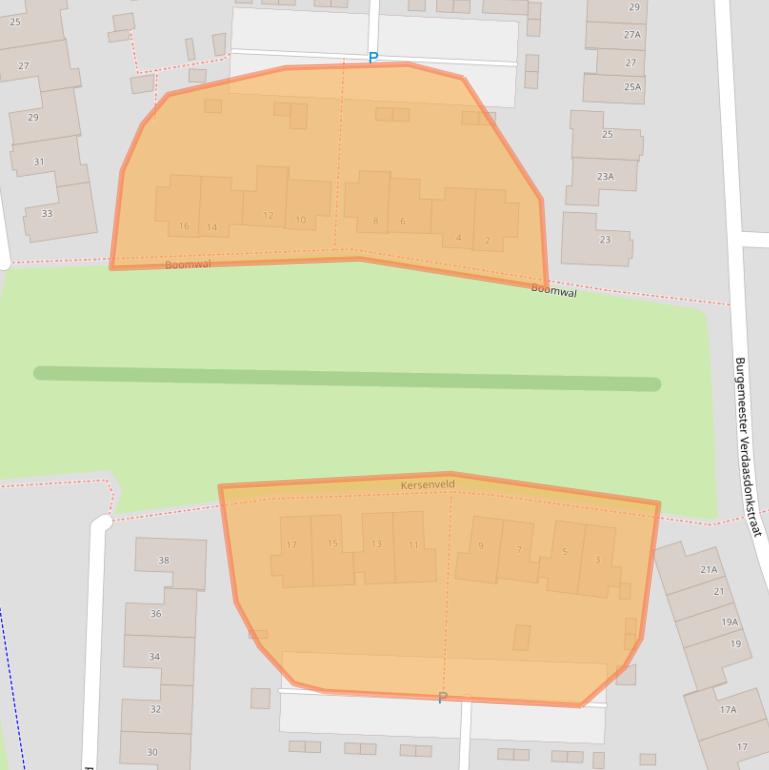 Kaart van postcodegebied 4847GS.