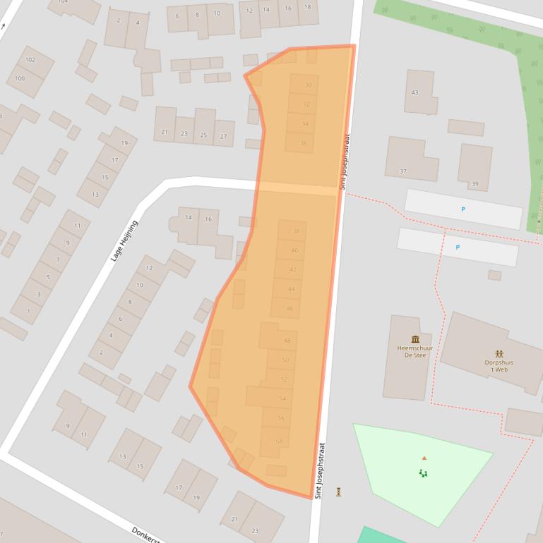 Kaart van postcodegebied 4847SG.