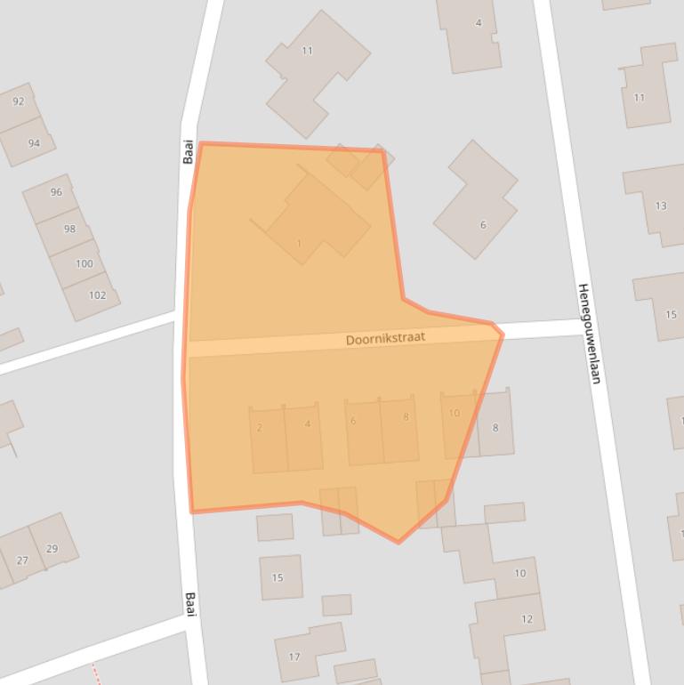 Kaart van postcodegebied 4871BG.