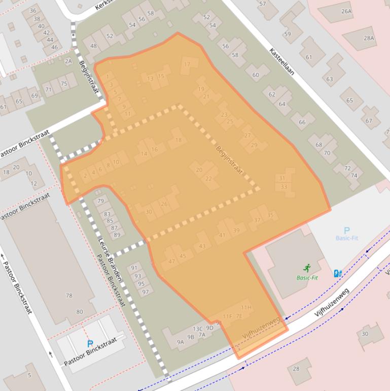 Kaart van postcodegebied 4871EH.