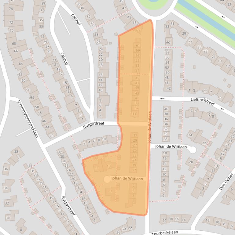 Kaart van postcodegebied 4871GR.