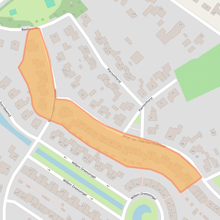 Kaart van postcodegebied 4871HC.