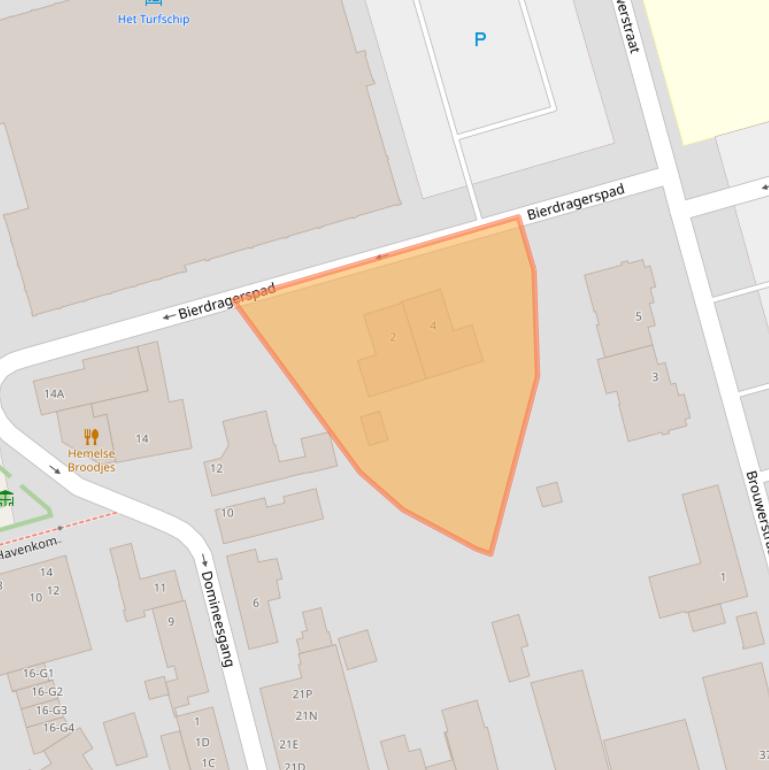 Kaart van postcodegebied 4871KX.