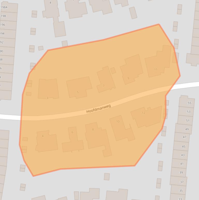 Kaart van postcodegebied 4871LD.