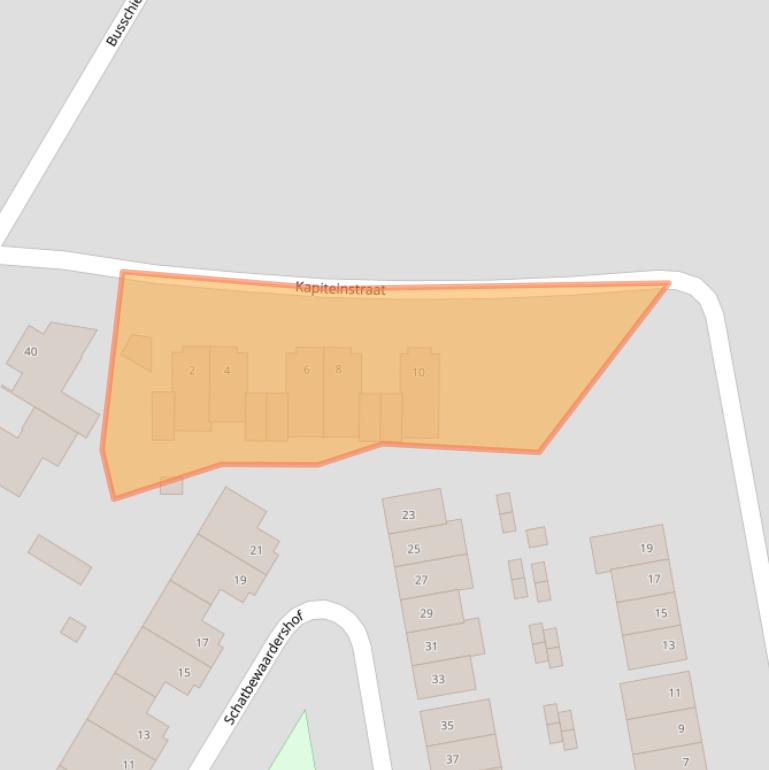 Kaart van postcodegebied 4871LW.