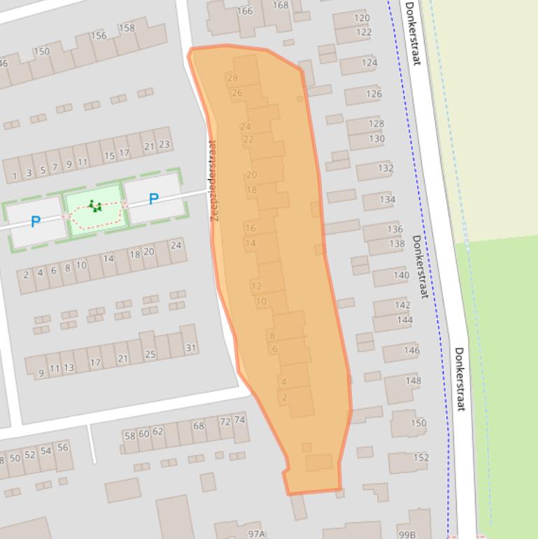Kaart van postcodegebied 4871MG.