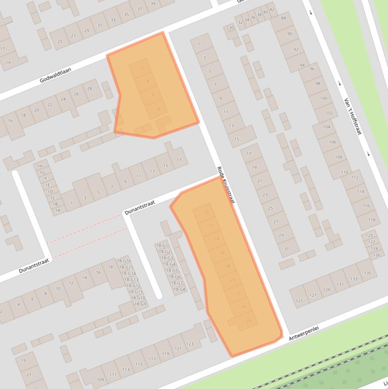 Kaart van postcodegebied 4871ST.