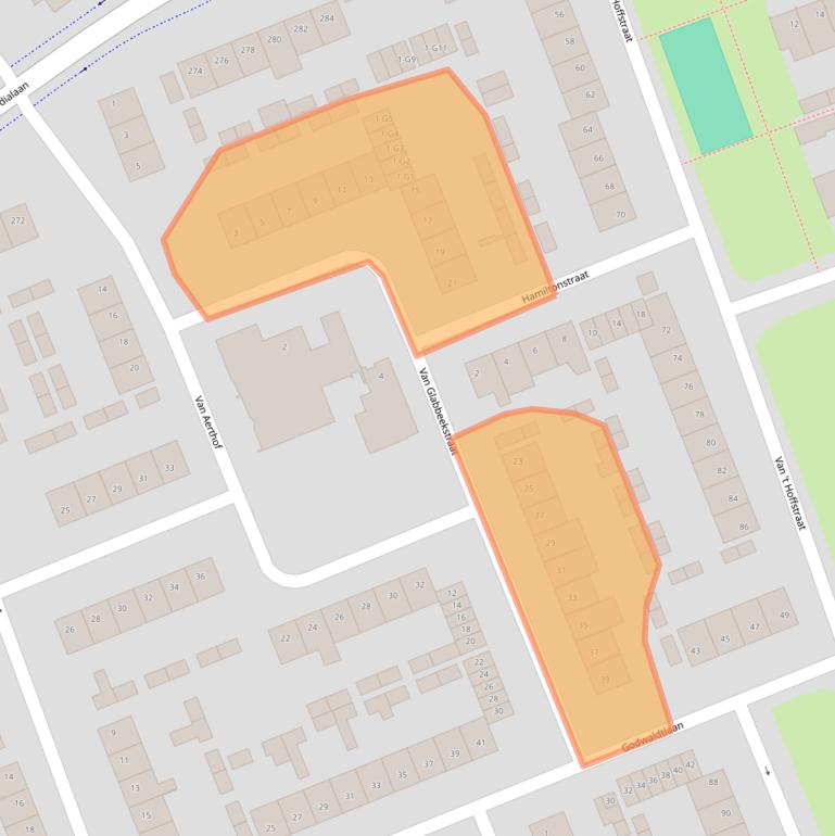 Kaart van postcodegebied 4871SV.