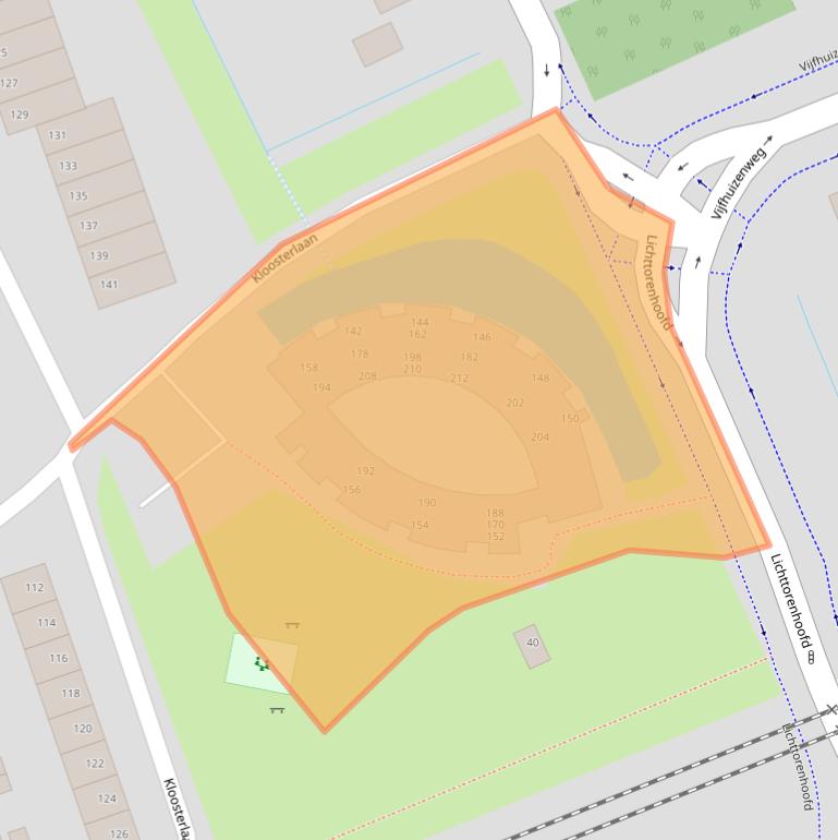 Kaart van postcodegebied 4871TN.