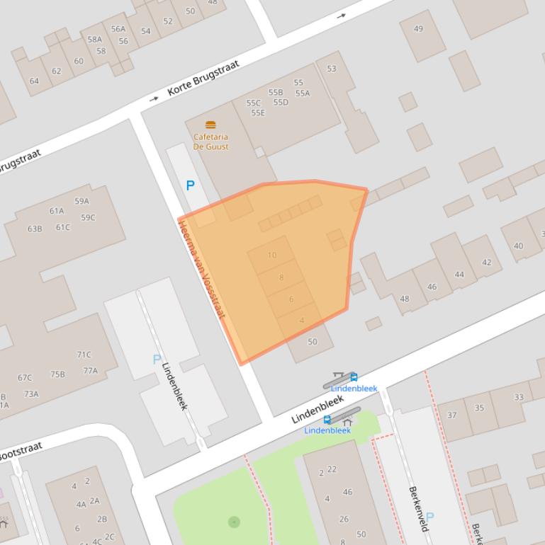 Kaart van postcodegebied 4871WK.