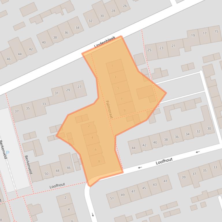 Kaart van postcodegebied 4871WL.