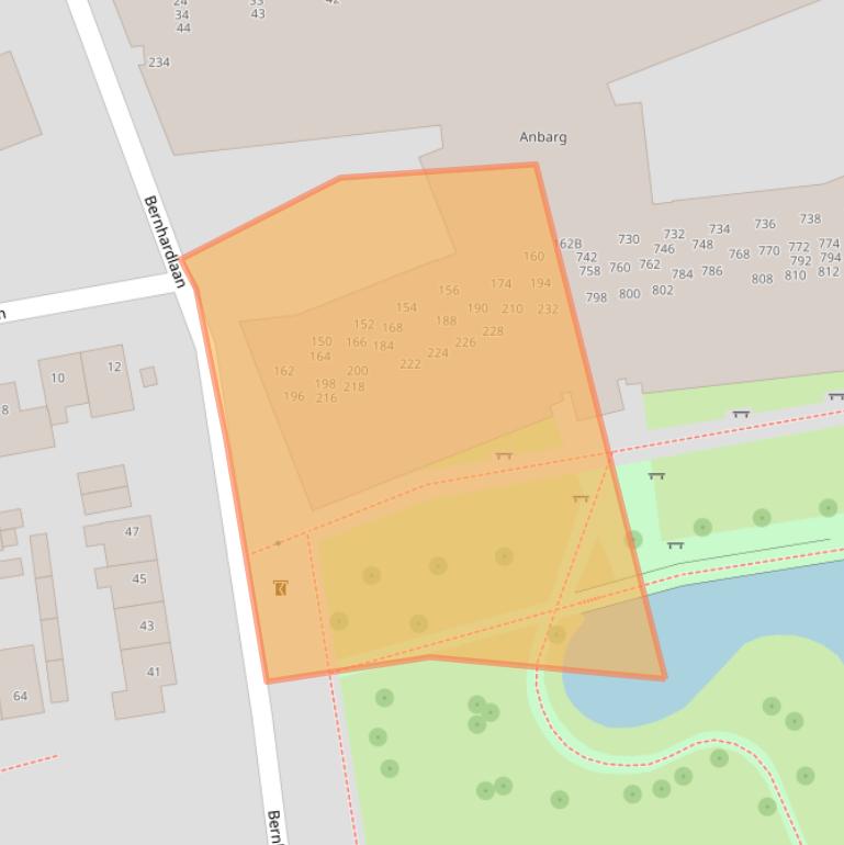 Kaart van postcodegebied 4872BP.