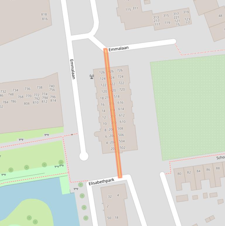 Kaart van postcodegebied 4872CD.