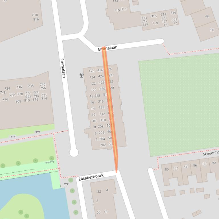 Kaart van postcodegebied 4872CH.