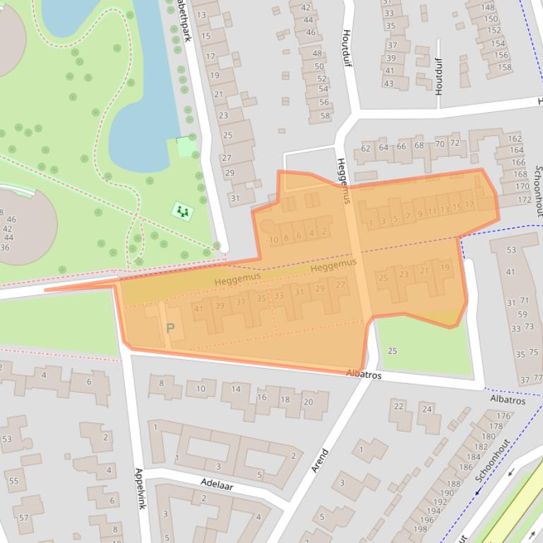 Kaart van postcodegebied 4872MG.