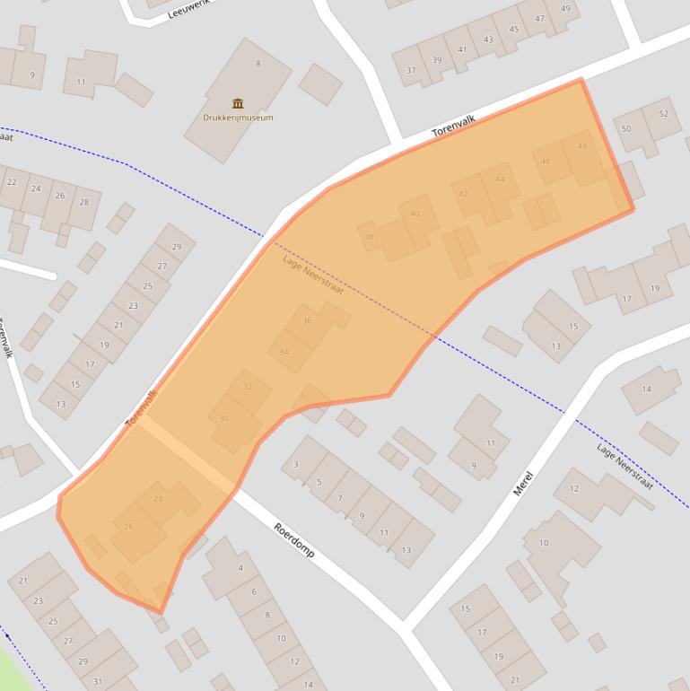 Kaart van postcodegebied 4872PV.
