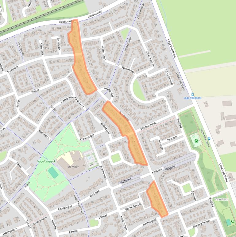 Kaart van postcodegebied 4872RK.