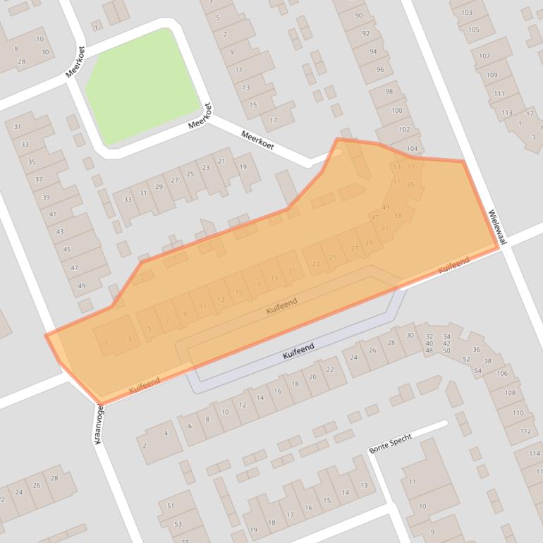 Kaart van postcodegebied 4872SG.