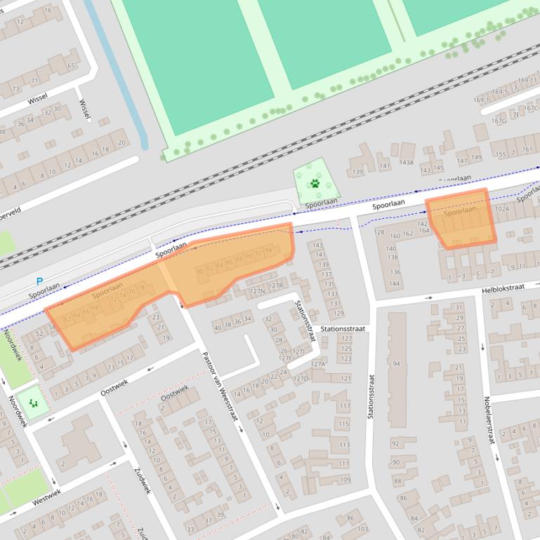 Kaart van postcodegebied 4872XR.