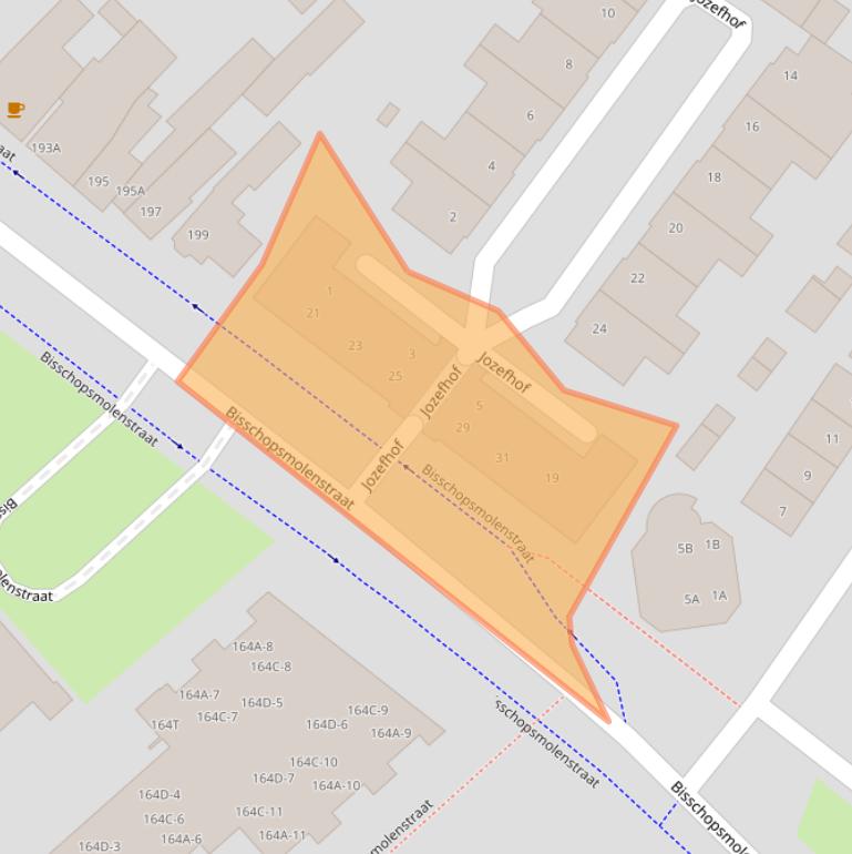 Kaart van postcodegebied 4873BL.