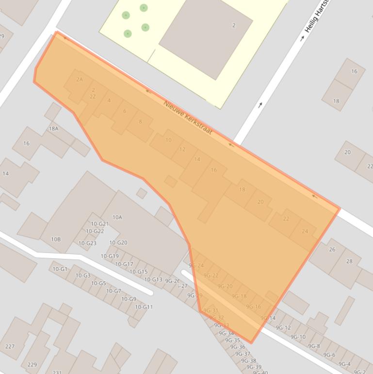 Kaart van postcodegebied 4873CC.